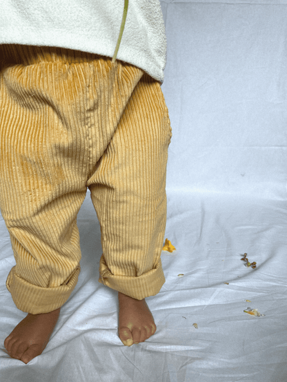 Cord Pants - Sunflower Gold