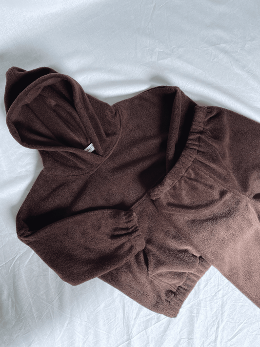 Coco Set - Hoodie - Chocolate Brown