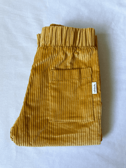 Cord Pants - Sunflower Gold